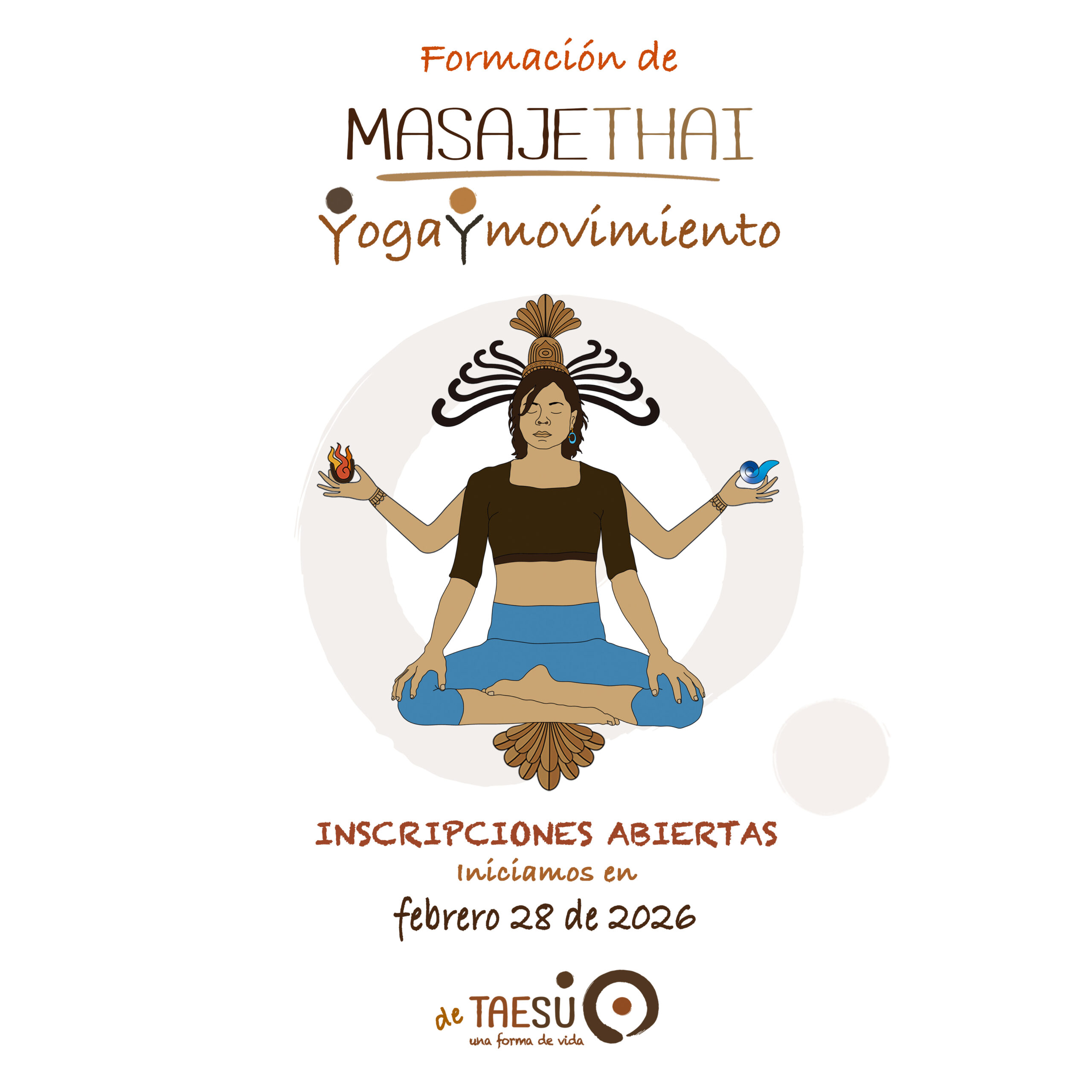 Formación en Masaje Thai, yoga y movimiento